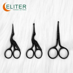 Eliter – ciseaux à cuticules professionnels en acier inoxydable noir, ciseaux pour sourcils et oiseaux, livraison rapide, offre spéciale - Product Image 2