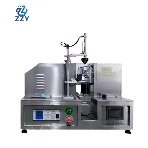 Ultrasonic Manual Lotion Tube Sealer Plastic Composite Cosmetic Cream Poly gel Semi Automatic Tube Sealing Machine