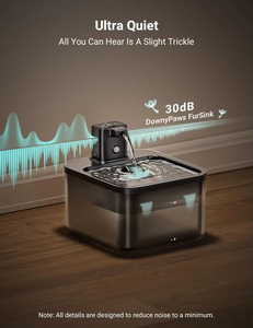 Bebedero Automático Eléctrico para Mascotas de 2.5l con Sensor para Perros y Gatos, Fuente de Agua para Mascotas con Filtros - Product Image 2