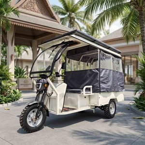 Solar and Tricycle Taxi Passenger Car Bajaj Talk Rickshaw Motorcycle 3 Wheel Luxury - Product Image 2
