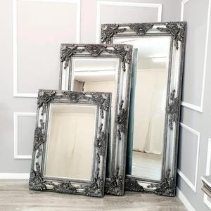 Miroir sur pied avec cadre décoratif, miroir de salon, miroir orné <span class=keywords><strong>Louise</strong></span>, mariage vintage, miroir biseauté doré, Espejos - Product Image 6