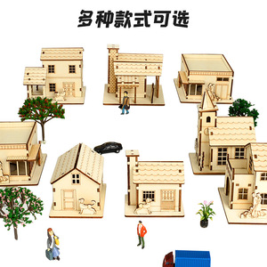 Nuova Casetta in Legno Illuminata Fatta a Mano 2026, Mini Albero di Natale da Tavolo, Regalo Festivo, Decorazione Natalizia - Product Image 5