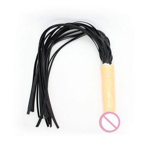 Novità in pelle Sexy frusta con <span class=keywords><strong>Silicone</strong></span> Dildo manico e guanto riutilizzabile impermeabile <span class=keywords><strong>Sex</strong></span> <span class=keywords><strong>Toy</strong></span> - Product Image 1