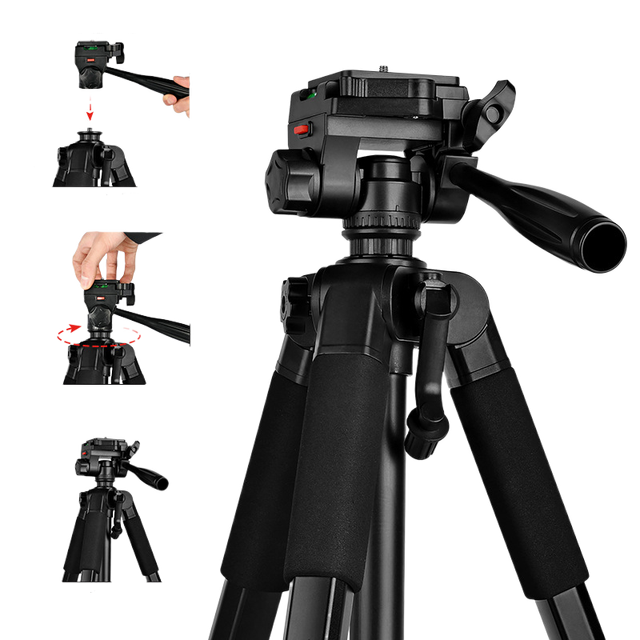 Photographic Light Stand Camera Tripod With 1/4 Screw Head Studio Led Stand Light Ring Light Selfie Live Tripod Umbrellas
