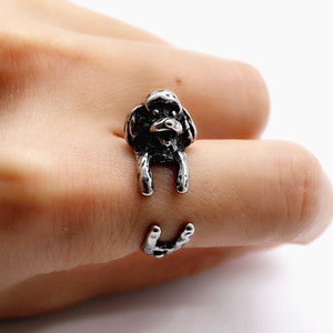 yunnique Animal Shape Stainless Steel <b>Open</b> <b>Ring</b> Unisex Jewelry Gift - Product Image 5