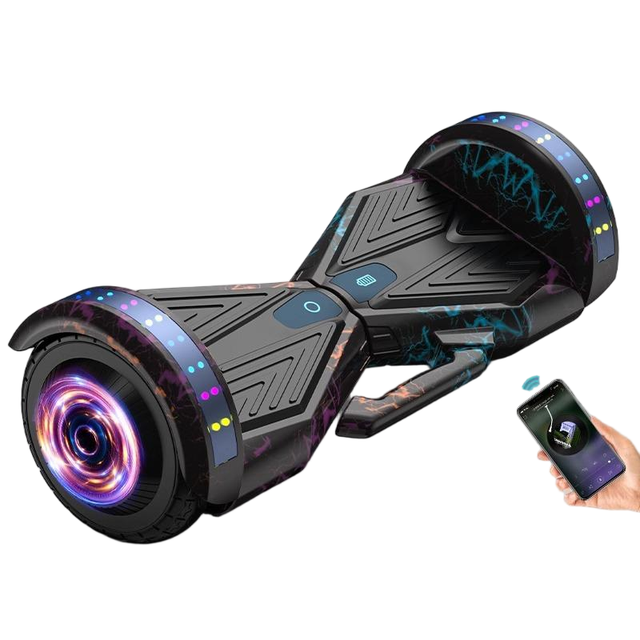8 Inch Kid-Friendly Self-Balancing Electric Scooter for Hoverboard with Lithium Battery Safe and Convenient for Kids