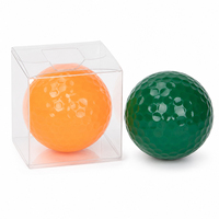 Ensemble de balles de golf personnalisées avec logo, 12 pièces, couleurs arc-en-ciel mélangées, vente en gros, cadeau promotionnel, en vrac, directement de l'usine