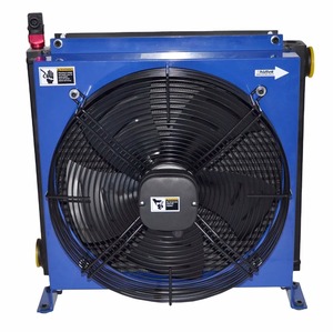 Échangeur de chaleur à radiateur avec ventilateur, refroidisseur d'huile hydraulique à plaques et ailettes en aluminium refroidi par air - Product Image 3