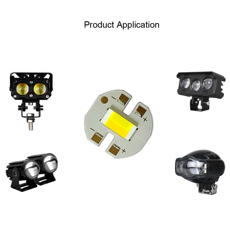 Super brillante 2800 Lumen Bombilla LED CSP 3570 LED Chip Blanco 6000-6500K