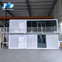 Maison préfabriquée en conteneur miniature Zhongnan, détachable, à deux étages, pour bureau, hôtel, invités
