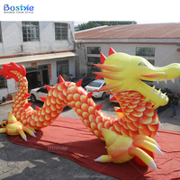 Personnage de dessin animé personnalisé Chine Fête du Printemps Dragon Décoration gonflable Ballon à air
