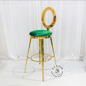 Chaise de <span class=keywords><strong>bar</strong></span> en métal inoxydable <span class=keywords><strong>bon</strong></span> marché en gros pour événements et mariages, <span class=keywords><strong>tabouret</strong></span> de <span class=keywords><strong>bar</strong></span> haut - Product Image 4