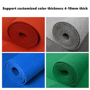 <span class=keywords><strong>Tapis</strong></span> d'extérieur en polyester rouge épaissi, idéal pour les bureaux, les hôtels, les couloirs, les expositions et les événements décoratifs – Vente Flash - Product Image 5