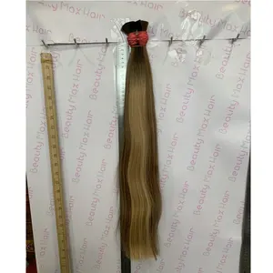 Middle East Chinese Remy Hair 100% human hair bulk with 57 colors of Wholesale Price