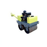 Compacteur routier vibrant à double tambour DOHERO 300kg-1000kg, diesel/essence, haute efficacité