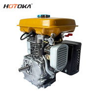 Moteur à essence HOTOKA EY20 183cc 5HP monocylindre 4 temps, remplacement pour les machines de construction et agricoles