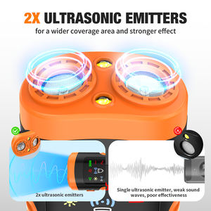 रंगीन स्क्रीन कुत्ते छाल निवारक उपकरण 1200 माह रिचार्जेबल हैंडल प्रशिक्षण अच्छा व्यवहार अल्ट्रासोनिक डॉग सरीसृप - Product Image 6