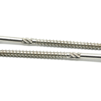 Vis à bois pour aggloméré ovale à six lobes en acier inoxydable, à double tête Torx fraisée, personnalisable