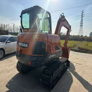 รถขุดดินมือสองจากเกาหลี ยี่ห้อ <span class=keywords><strong>Doosan</strong></span> รุ่น DX60 รถขุดขนาดเล็ก ระบบไฮดรอลิก รถขุดดิน <span class=keywords><strong>Doosan</strong></span> DX60 สำหรับงานก่อสร้าง ขาย - Product Image 4