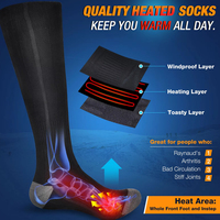 90% des clients japonais aiment ces chaussettes chauffantes à piles pour l'hiver, pour hommes et femmes, rechargeables par USB, chaussettes chauffantes électriques