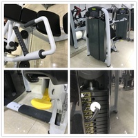 Machine de musculation à tirage vertical sélectionnable de qualité supérieure MND AN21 pour la musculation en salle de sport et centre de fitness