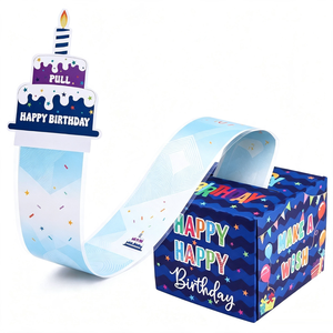 Caja de <span class=keywords><strong>Regalo</strong></span> <span class=keywords><strong>Sorpresa</strong></span> Explosiva con Dinero para <span class=keywords><strong>Cumpleaños</strong></span>, con Pegatinas de Números del 0 al 9 para Personalizar DIY, Edades 18, 21, 30, <span class=keywords><strong>50</strong></span> - Product Image 4