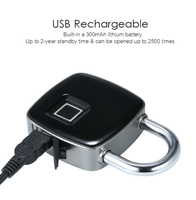 Cadenas intelligent à empreinte digitale étanche avec combinaison électronique pour salle de sport