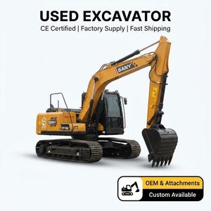 Excavadora SANY 135C <span class=keywords><strong>de</strong></span> Alta Calidad, Usada, <span class=keywords><strong>de</strong></span> 14 Toneladas, Excavadora Hidráulica <span class=keywords><strong>de</strong></span> Orugas, Precio Competitivo - Product Image 1