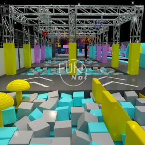 Parque de atracciones para niños de diseño personalizado gratuito Parque de trampolín interior comercial grande popular para niños que saltan - Product Image 2