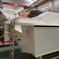 Fabrika Çıkışlı OEM Alüminyum Kabinli Balıkçı Teknesi Ağır Hizmet Tipi Açık Deniz Balıkçılığı İçin Çift Konsollu