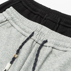 Plus Size Grote Dikke Mannen Sportieve Effen Geverfde Joggingbroeken Joggers Katoen Stretch Ademend Ontspannen Pasvorm Trekkoord Elastisch 6XL 8XL 10XL - Product Image 6
