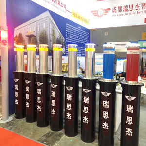 SS304 SS316 colonne di barriera di sicurezza stradale Post retrattili in acciaio inossidabile barriere di parcheggio blocchi di paletto antiterroristico - Product Image 3