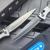 Couteau pliant BM4170AUTO FACT, manche en aluminium et fibre de carbone usiné CNC, couteau de poche EDC pour extérieur, en stock aux États-Unis, livraison rapide, ODM
