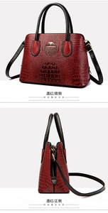 Sac à main de luxe en cuir PU pour femme, sac à bandoulière, sac fourre-tout, sacs à main pour femmes, vente chaude - Product Image 4