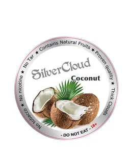 100% Fruit Nicotine free Premium SilverCloud Shisha Flavor Decould Hookah Flavor 50g