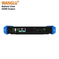 WANGLU OTDR 8 inci, penguji serat optik seri MT8800 & 8K penguji IPC panjang gelombang & rentang dinamis 1625 34dB POE Max90W