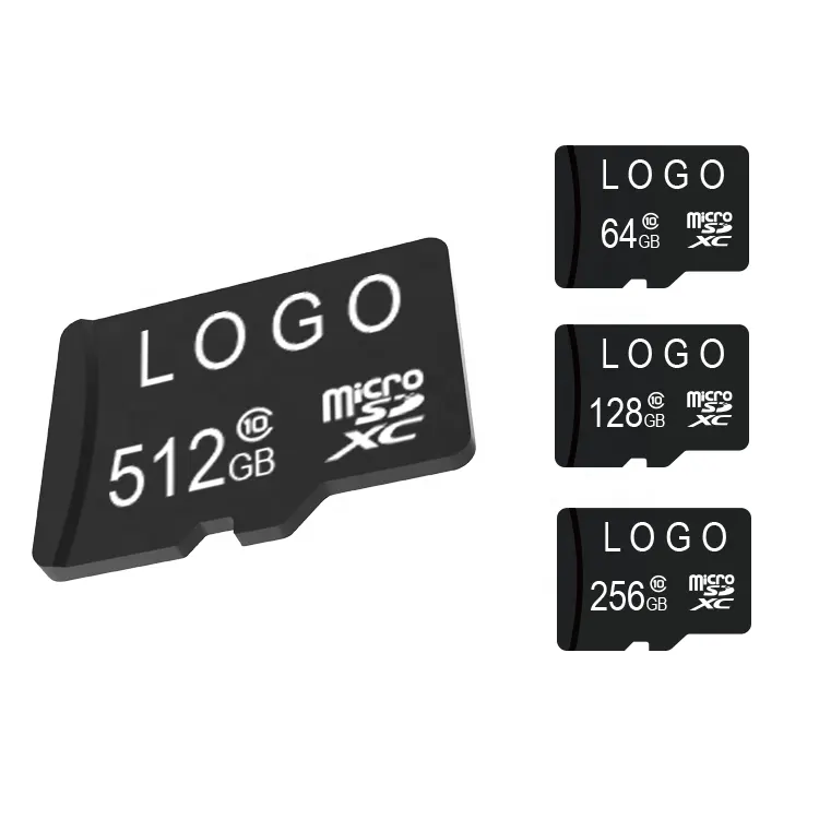 Class 10 Micro Flash Memory Card with Adapter for Mobile Device Storage Phone Tablet Drone Full HD Video Recording