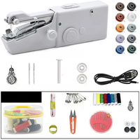 Machine à coudre électrique portable en plastique durable personnalisée, mini automatique pour usage industriel, portable
