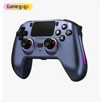 Gamegaga P525 - Control Inalámbrico para Juegos con Bluetooth, Iluminación RGB y Motor de Vibración, Joystick para P5 y PC