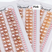 Perles de culture d'eau douce naturelles en vrac, boutonnes, 5-8mm, qualité 3A, pour la fabrication de bijoux (DIY), vente en gros