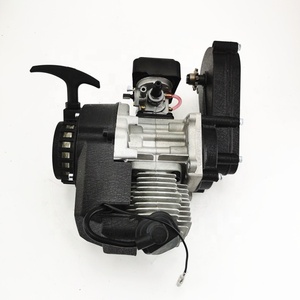Motor de alta calidad de 2 tiempos, 49cc, con caja de engranajes, arranque de tracción de aluminio para <span class=keywords><strong>mini</strong></span> moto Dirt Pit <span class=keywords><strong>Bike</strong></span> - Product Image 4
