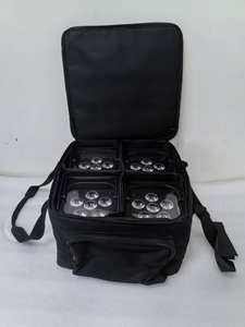 Mini Lámpara LED 3*18W 6 en 1 RGBWA+UV con Batería Wifi, Control Remoto, Iluminación <span class=keywords><strong>de</strong></span> Escenario, Control DMX512 Inalámbrico, Iluminación para Bodas - Product Image 4