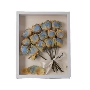 Marco de Fotos <span class=keywords><strong>3D</strong></span> con Relleno, Diseño Floral Ecológico Hecho a Mano, Caja de Regalo con Efecto de Sombra <span class=keywords><strong>3D</strong></span> - Product Image 1