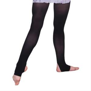 <span class=keywords><strong>Collant</strong></span> de compression en nylon <span class=keywords><strong>noir</strong></span> gradué 20-30 mmHg à bout ouvert pour varices, idéal hiver/été – Grande Vente - Product Image 2