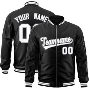 2025 Custom Lightweight <b>Baseball</b> Varsity Windbreaker Adult and Youth <b>Bomber</b> <b>Jacket</b> with Personalized Letters and Number Logo - Product Image 1