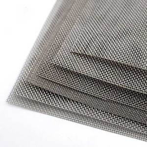 Filtres en maille de fil d'acier inoxydable à tissage sergé néerlandais 20/25/30 microns 635 mailles avec services de découpe/soudage/pliage - Product Image 1