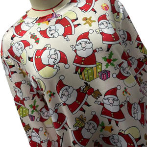 Nuovo 100% poliestere autunno sciolto donna Top donna natale maniche lunghe camicetta Casual lavorato a maglia donna Top - Product Image 5