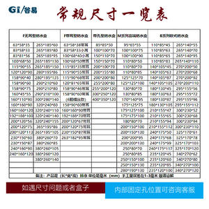 Caja de Conexiones Impermeable de Plástico ABS Serie F de Guyi, Caja de Botones para Monitoreo de Energía en Exteriores, Conductos y Accesorios - Product Image 3