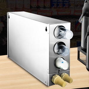 Distributeur de gobelets en acier inoxydable personnalisé à vente chaude, fourni par l'usine, pour machine à café automatique - Product Image 2