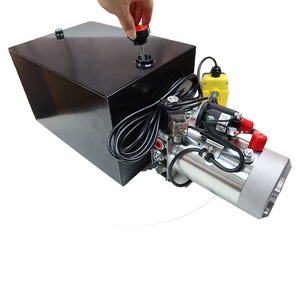 Unité hydraulique à piston simple effet 12V 1,6Kw, état neuf, système de station de pompage hydraulique pour hayon de camion - Product Image 5